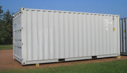 Twenty foot ISO container
