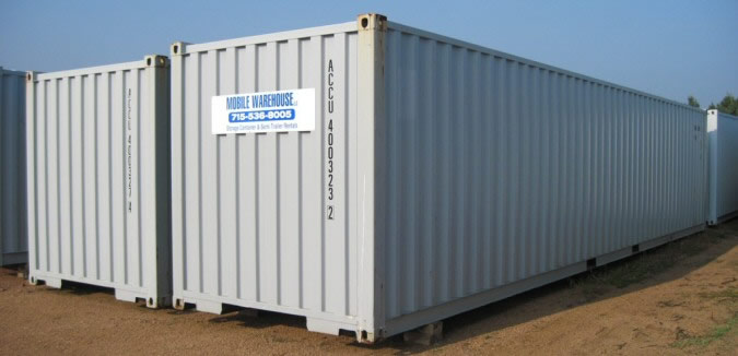 Some of our storage units at Mobile Warehouse in Merrill, WI